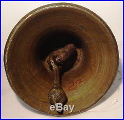 Vintage LARGE Marine Brass BELL Great Sounding Nautical -Ships Original (J)