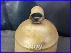 Vintage Large Brass Elephant Bell