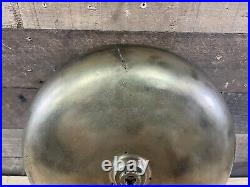 Vintage Large Solid Brass 13 Boxing Wrestling Bell