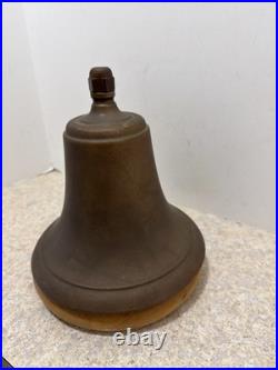 Vintage Large brass Service, Dinner, Table Desk Gong-Bell