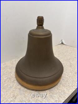 Vintage Large brass Service, Dinner, Table Desk Gong-Bell