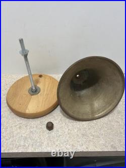 Vintage Large brass Service, Dinner, Table Desk Gong-Bell