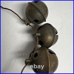Vintage Lot 16 Loose Brass Sleigh Bells, Nos 3, 4, 5, 9 Plz Read & See Pics