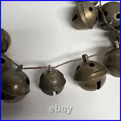 Vintage Lot 16 Loose Brass Sleigh Bells, Nos 3, 4, 5, 9 Plz Read & See Pics