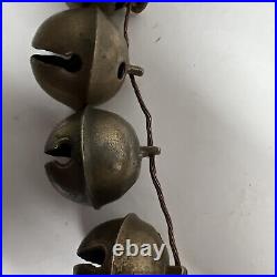 Vintage Lot 16 Loose Brass Sleigh Bells, Nos 3, 4, 5, 9 Plz Read & See Pics