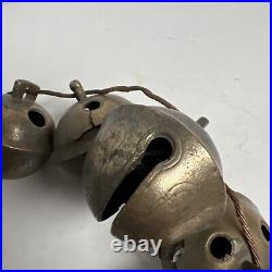 Vintage Lot 16 Loose Brass Sleigh Bells, Nos 3, 4, 5, 9 Plz Read & See Pics