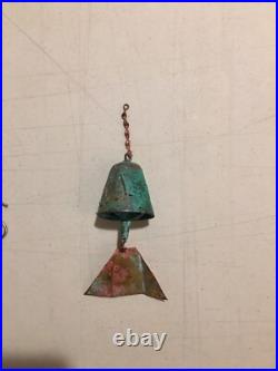 Vintage MCM Paolo Soleri Cosanti Arcosanti Bronze Wind Bell Chime