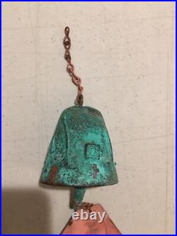 Vintage MCM Paolo Soleri Cosanti Arcosanti Bronze Wind Bell Chime