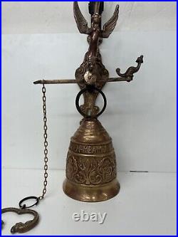 Vintage Monastery Door Bell Brass/Copper Alloy