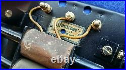 Vintage Montrose Door Bell Chime Brass Tubes Nos Friedland Bakelite Transformer