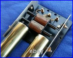 Vintage Montrose Door Bell Chime Brass Tubes Nos Friedland Bakelite Transformer