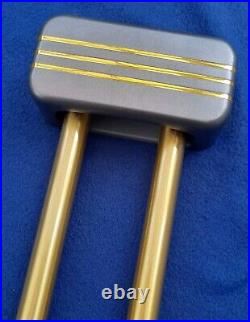 Vintage Morphy Richards Cyldon Electric Long Tube Door Bell Chime Brass Tubes
