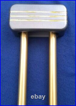 Vintage Morphy Richards Cyldon Electric Long Tube Door Bell Chime Brass Tubes