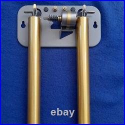 Vintage Morphy Richards Cyldon Electric Long Tube Door Bell Chime Brass Tubes