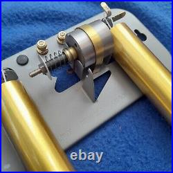 Vintage Morphy Richards Cyldon Electric Long Tube Door Bell Chime Brass Tubes