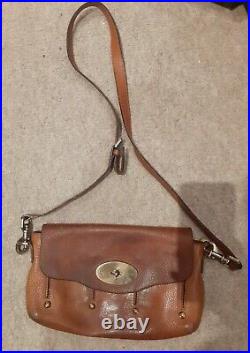 Vintage Mulberry Shoulder Bag In Antique Oak