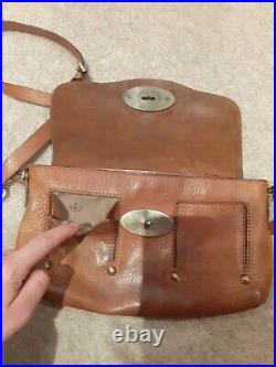 Vintage Mulberry Shoulder Bag In Antique Oak