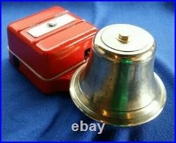 Vintage Old Industrial Gent Electric Doorbell Fire Alarm Butler Retro House Bell
