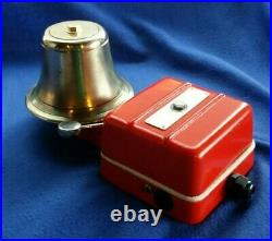 Vintage Old Industrial Gent Electric Doorbell Fire Alarm Butler Retro House Bell