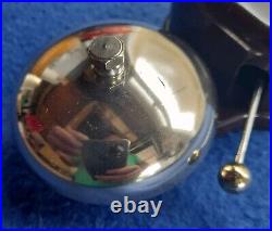 Vintage Old Original Electric Gec Bakelite Nickel Brass Door Alarm Butler Bell