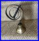 Vintage Original Cast Brass Shopkeepers Bell With Spring & Mounting Hardware 3
