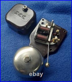 Vintage Original Electric Gec Bakelite Brass Door Bell Butler Bell Servant Bell Vintage Original Electric Gec Bakelite Brass Door Bell Butler Bell Servant Bell