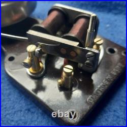 Vintage Original Electric Gec Bakelite Brass Door Bell Butler Bell Servant Bell