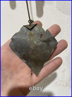 Vintage Pair Of PAOLO SOLERI Arcosanti Bronze Wind Chimes 2