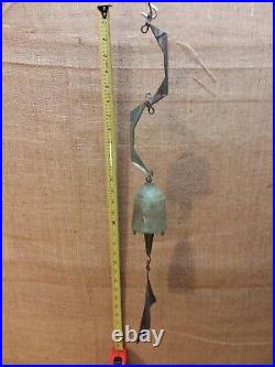 Vintage Paolo Soleri Cosanti Arcosanti 1970s Arizona Cast Bronze Bell #10