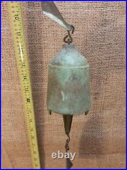 Vintage Paolo Soleri Cosanti Arcosanti 1970s Arizona Cast Bronze Bell #10