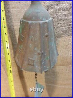 Vintage Paolo Soleri Cosanti Arcosanti 1970s Arizona Cast Bronze Bell #1