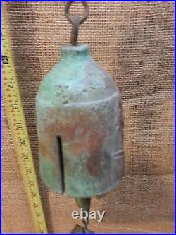 Vintage Paolo Soleri Cosanti Arcosanti 1970s Arizona Cast Bronze Bell #9