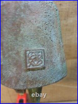 Vintage Paolo Soleri Cosanti Arcosanti 1970s Arizona Cast Bronze Bell #9