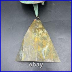 Vintage Paolo Soleri Cosanti Arcosanti Bronze Wind Bell Chime Beautiful Sound