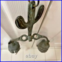 Vintage Paolo Soleri Wind Bell Chime-Abstract Brutalist MCM Two Bells