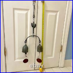 Vintage Paolo Soleri Wind Bell Chime-Abstract Brutalist MCM Two Bells