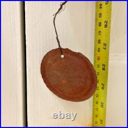 Vintage Paolo Soleri Wind Bell Chime-Abstract Brutalist MCM Two Bells