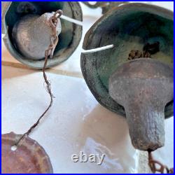 Vintage Paolo Soleri Wind Bell Chime-Abstract Brutalist MCM Two Bells
