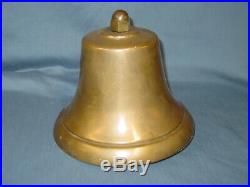 Vintage Perko 150-10 Brass Bronze Fog Bell Ship 10