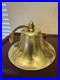 Vintage Perko 8 Hanging Wall Mount Bronze Brass Bell Ship As Found Polished