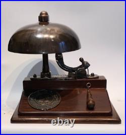 Vintage San Francisco Cable Car Bell + Piece Of Org. Cable Ultimate Door Bell