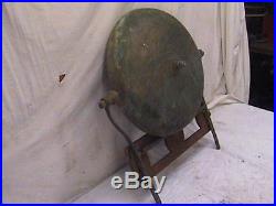 Vintage Ship Boat Brass Bell Mechanical Bell 16 Dia. 24 lbs