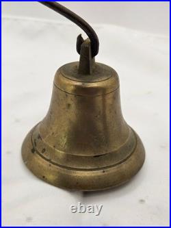 Vintage Shopkeepers Spiral Spring Brass Bell