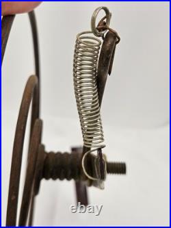 Vintage Shopkeepers Spiral Spring Brass Bell