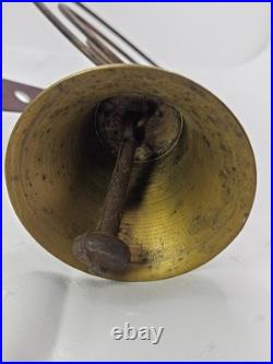 Vintage Shopkeepers Spiral Spring Brass Bell