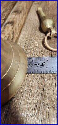 Vintage Solid Brass Bell Estate Great Condition