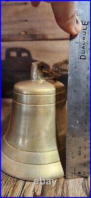Vintage Solid Brass Bell Estate Great Condition