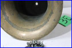 Vintage Solid Brass Ship Fog Nautical Maritime Fire /Fog Bell 9inx12in 25lbs