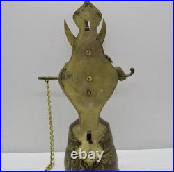 Vintage Solid Brass Wall Door Bell with Angel