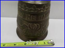 Vintage Solid Brass Wall Door Bell with Angel